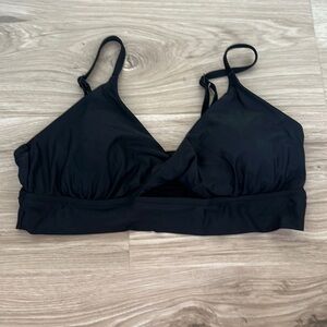 Aerie swim top black XL